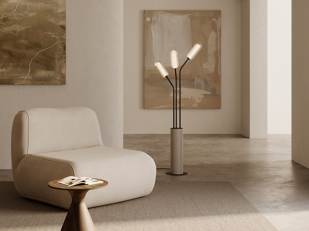 Lámpara de pie Lari de Aromas del campo - 1