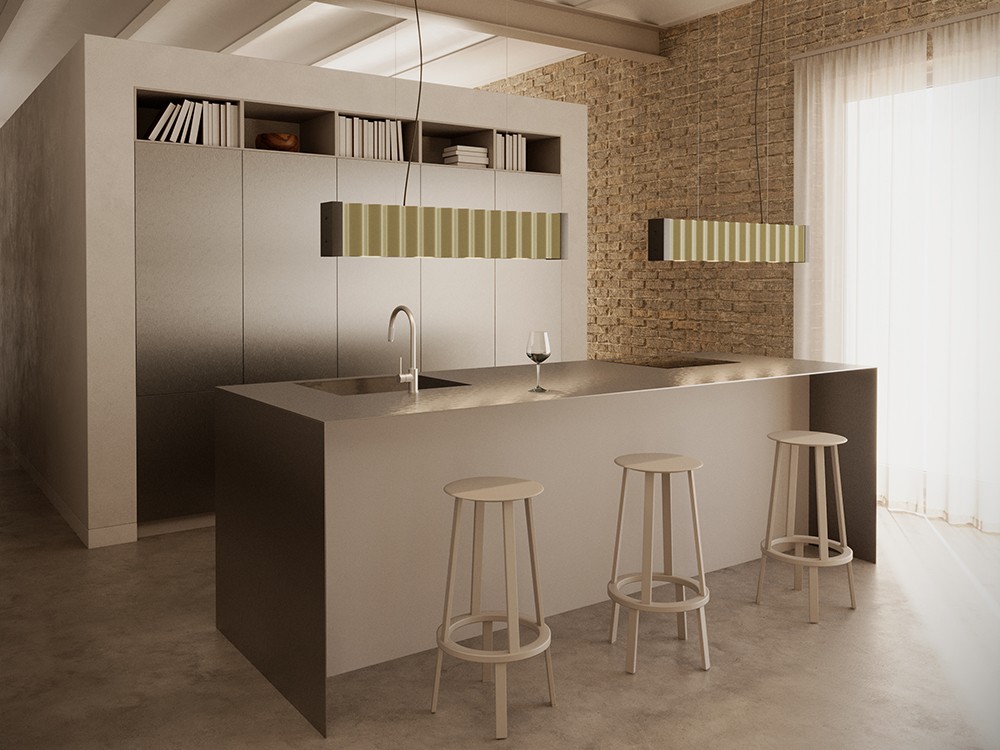 Lámpara de techo Nosa de Aromas del campo - 1