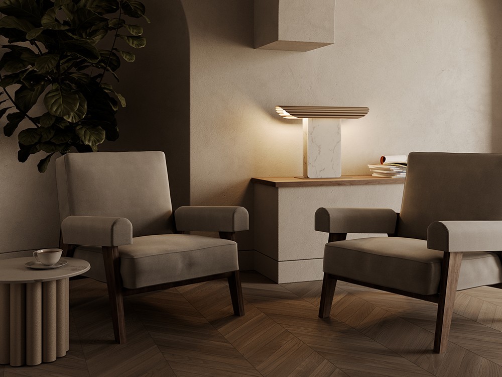 Lámpara de sobremesa Hold de Aromas del campo - 2