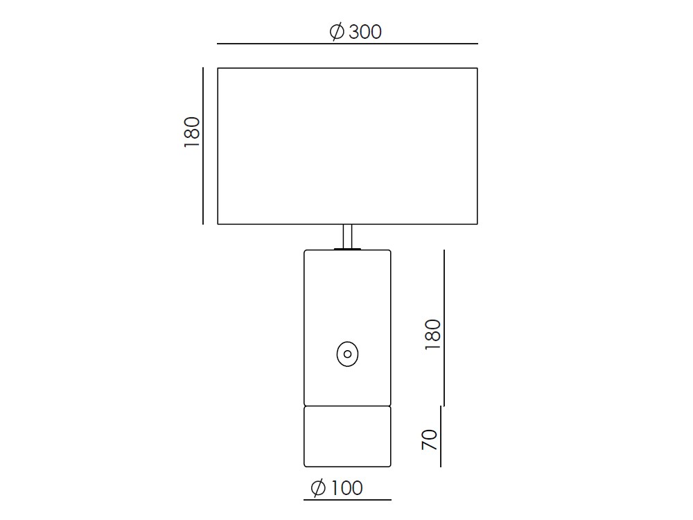 Pie de lámpara Sano de Aromas del campo - 4