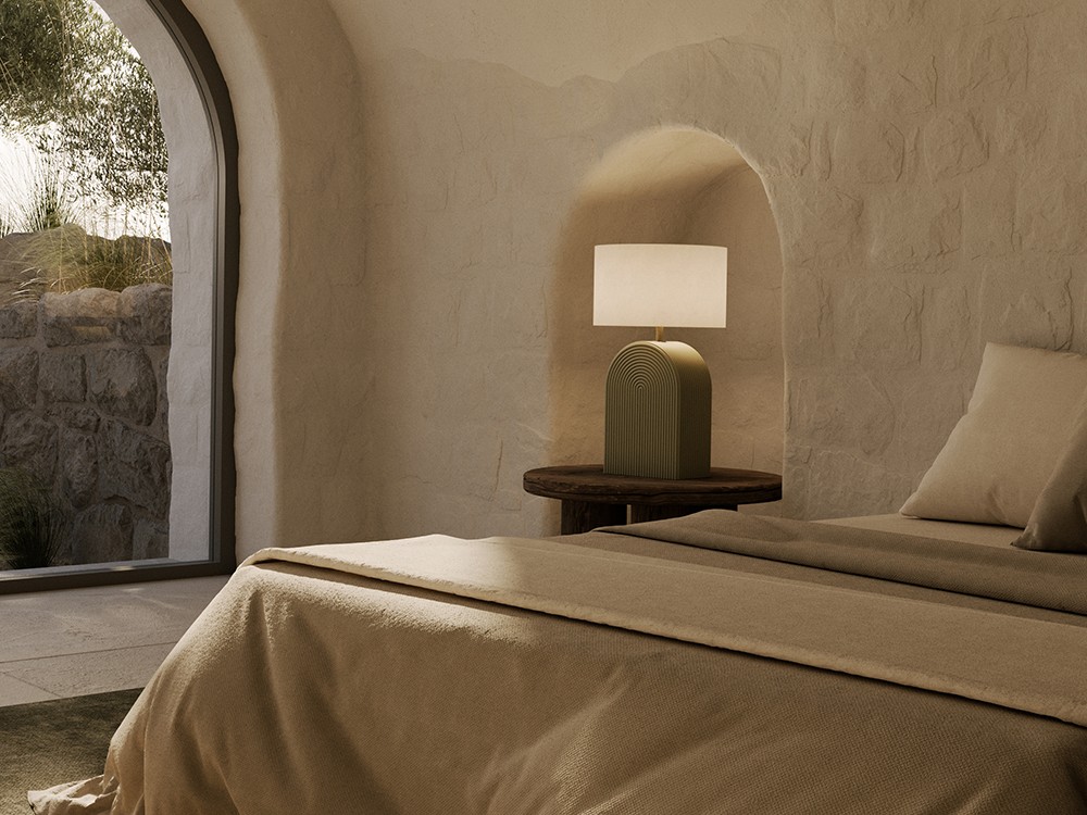 Pie de lámpara Lopo de aromas del campo - 2