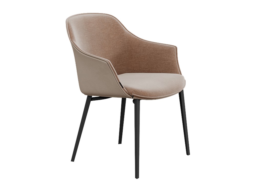 Silla fija con pies metálicos Kedua Mobliberica - 9