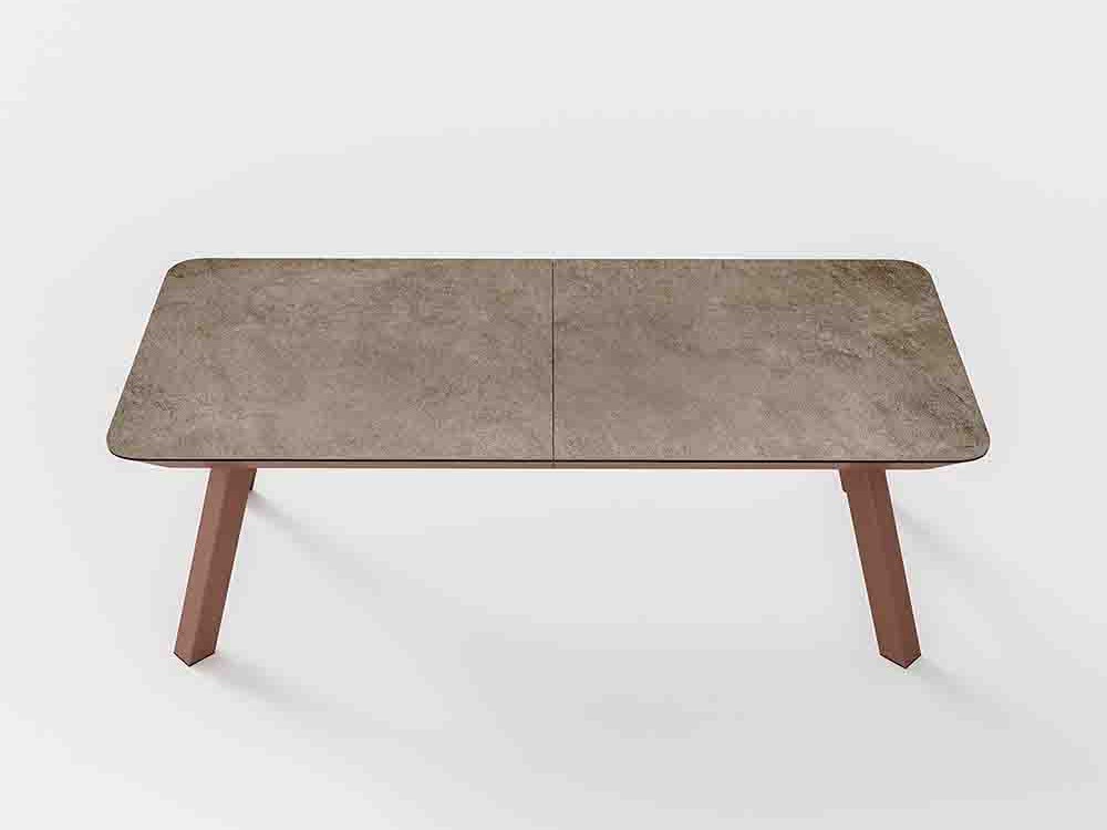 Mesa de comedor extensible rectangular Esla Mobliberica