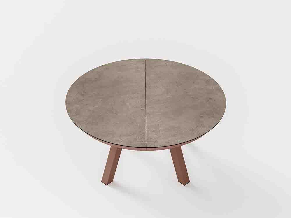 Mesa de comedor redonda extensible Esla Mobliberica - 5