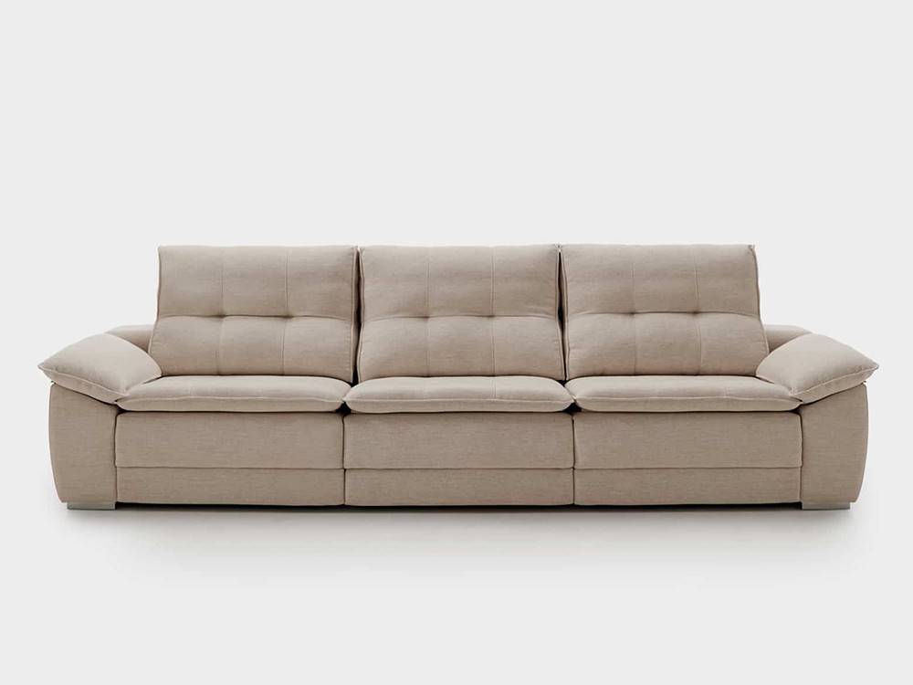 Sofá de dos o tres plazas fijo o relax Gio de Acomodel - 1