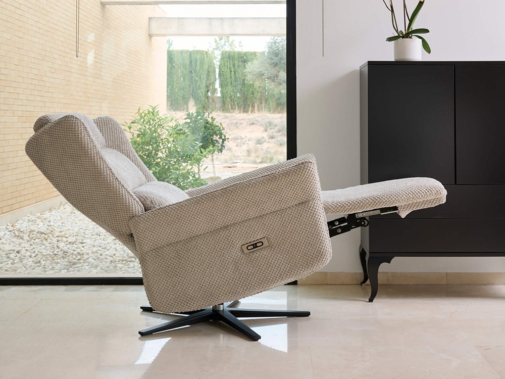 Sillón giratorio relax Bondu de acomodel - 2