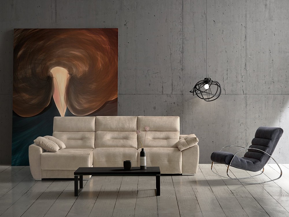 Chaiselongue Celeste fija o relax Acomodel