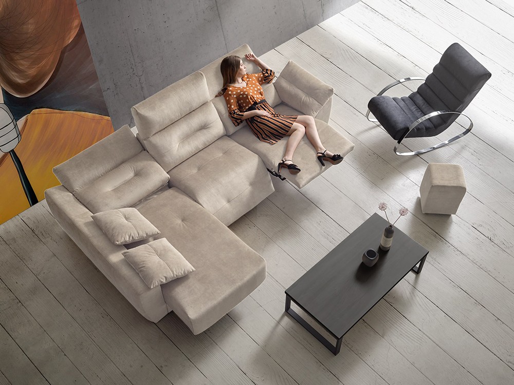 Chaiselongue Celeste fija o relax de Acomodel - 3