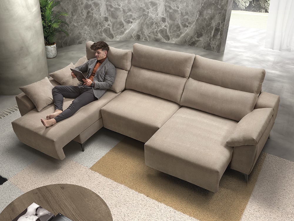 Chaiselongue deslizante eléctrico Regina de Acomodel - 2
