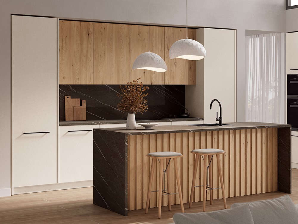 Cocina con isla 05 de Tegar Mobel - 1