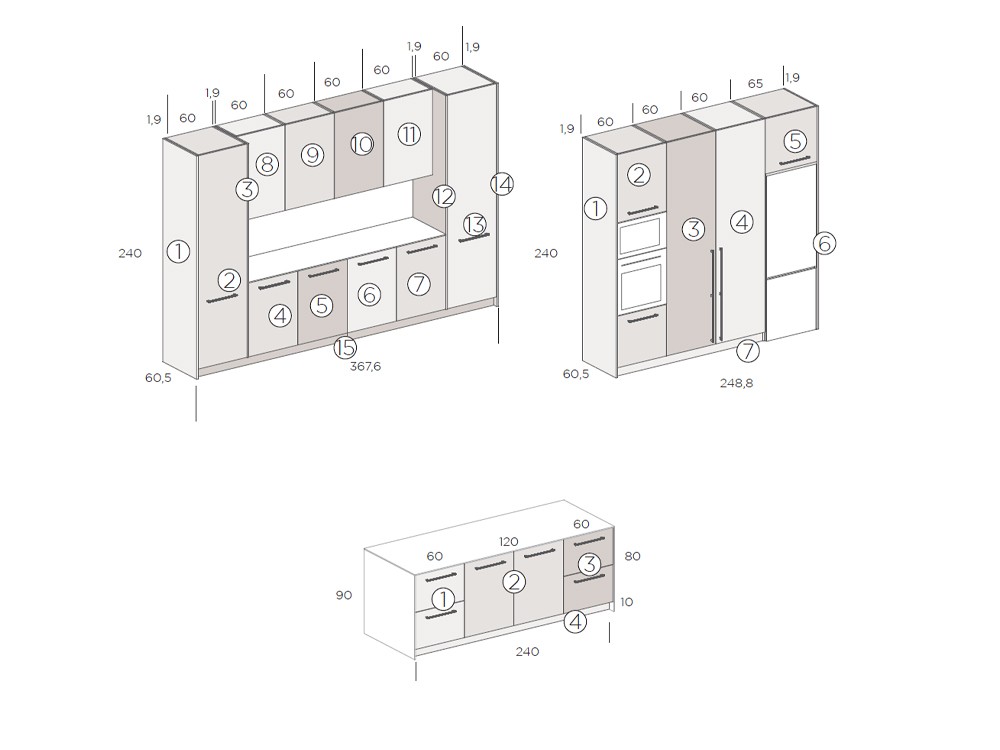 Cocina con isla 05 de Tegar Mobel - 4