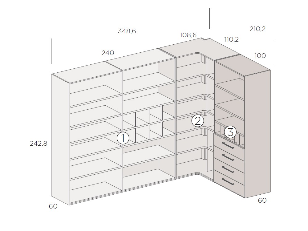 Despensa a medida 05 de Tegar Mobel - 3