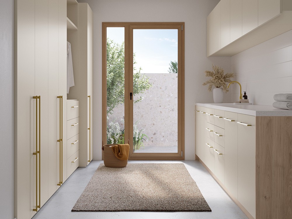 Cuarto de lavado y plancha con armarios 21 de Tegar Mobel - 1