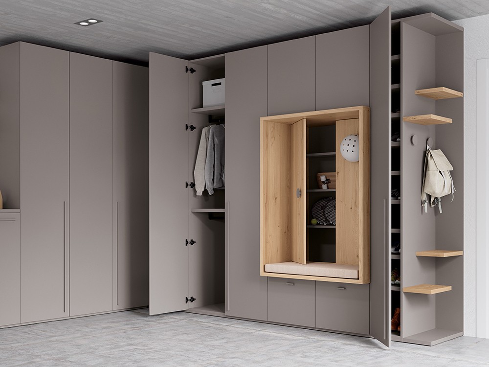 Armario puertas batientes Nui 23 de Tegar Mobel - 1