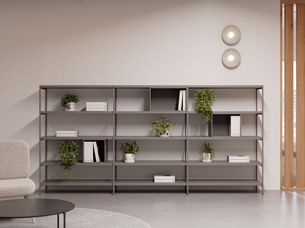 Librería abierta Verso de Tegar Mobel - 1