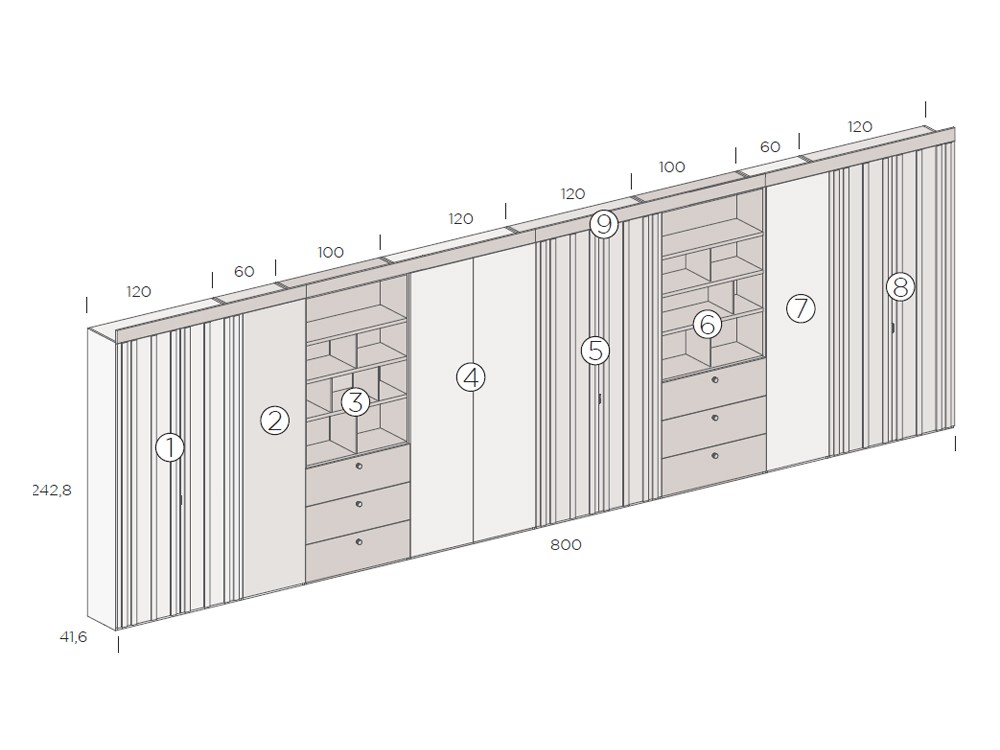 Armarios para oficina 25 de Tegar Mobel - 3