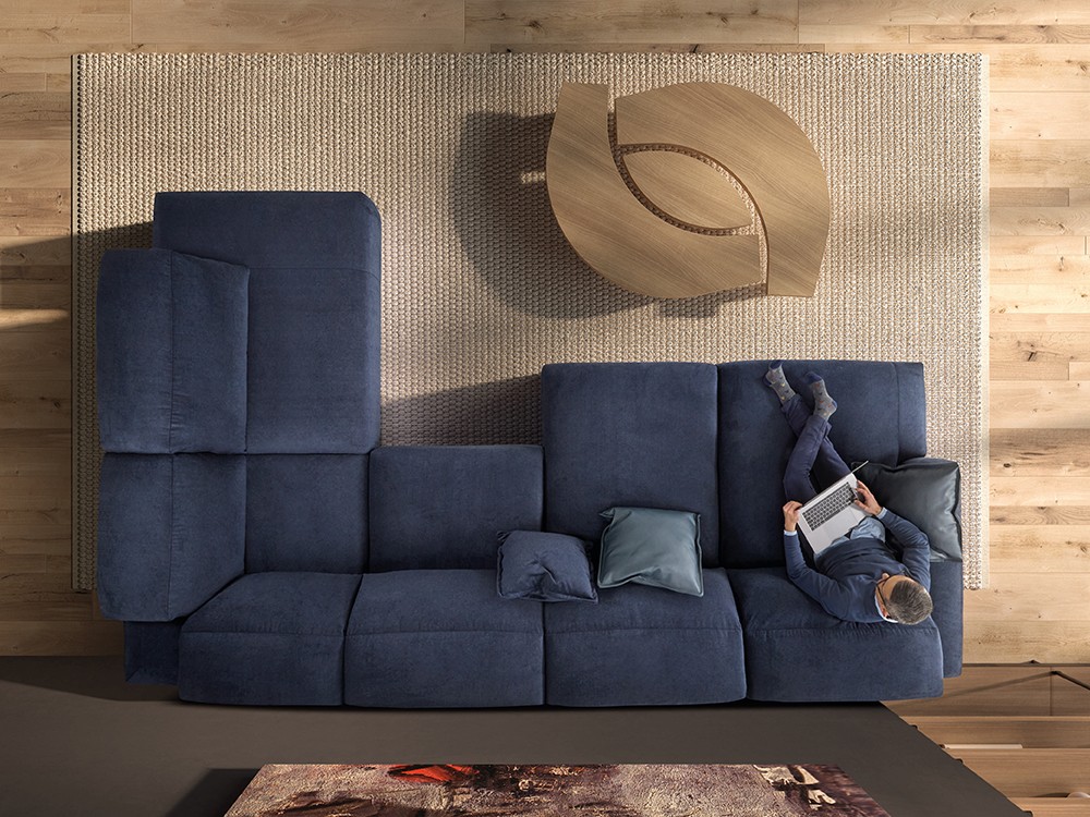 Sofá rinconera deslizante Melani de Pedro Ortiz - 2