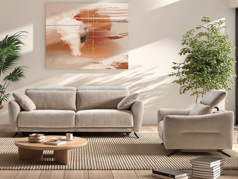 Sofá con asientos deslizantes Alice de Pedro Ortiz - 2