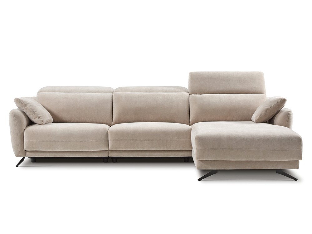 Sofá chaiselongue con asientos deslizantes Alice de Pedro Ortiz - 2