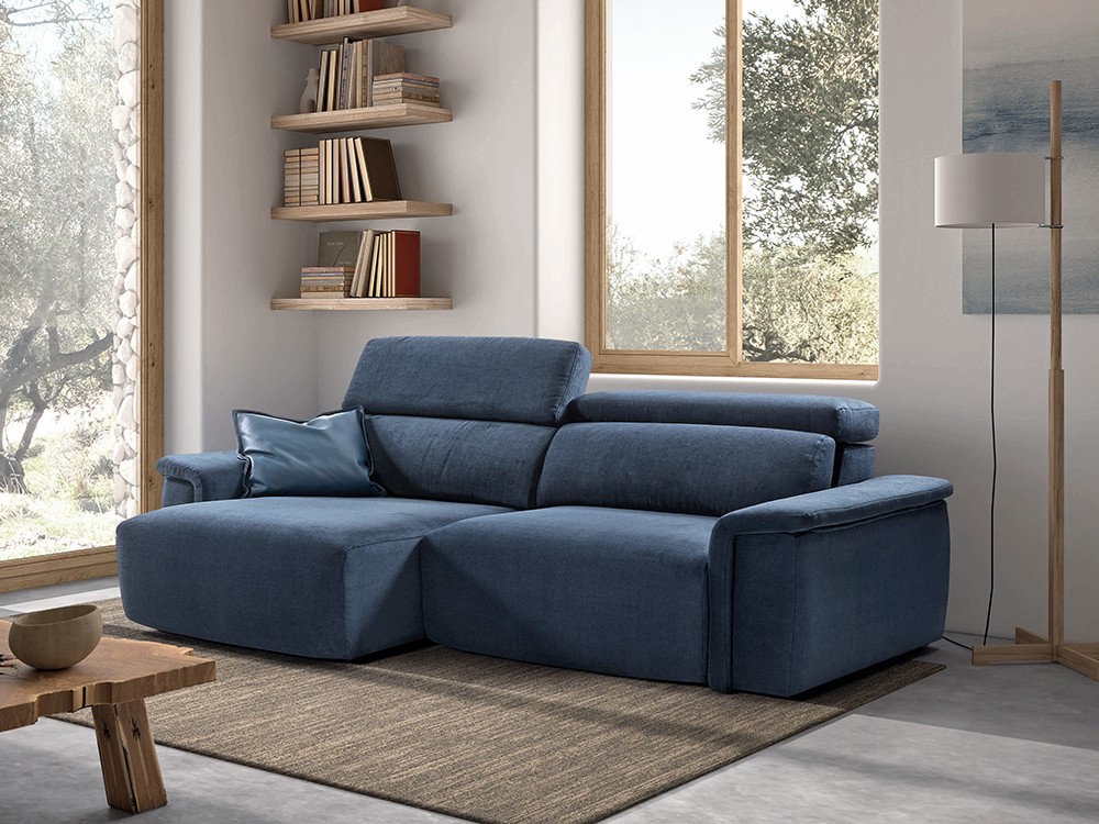 Sofá con asientos deslizantes Evelin de Pedro Ortiz - 1