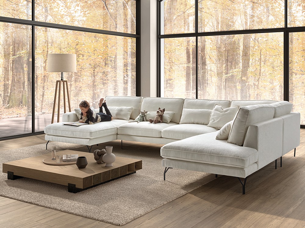 Sofá esquina fijo Michigan de Pedro Ortiz - 2