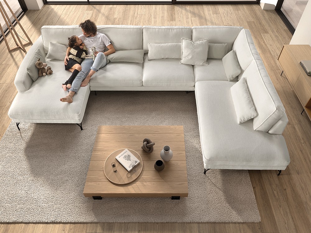 Sofá esquina fijo Michigan de Pedro Ortiz - 3