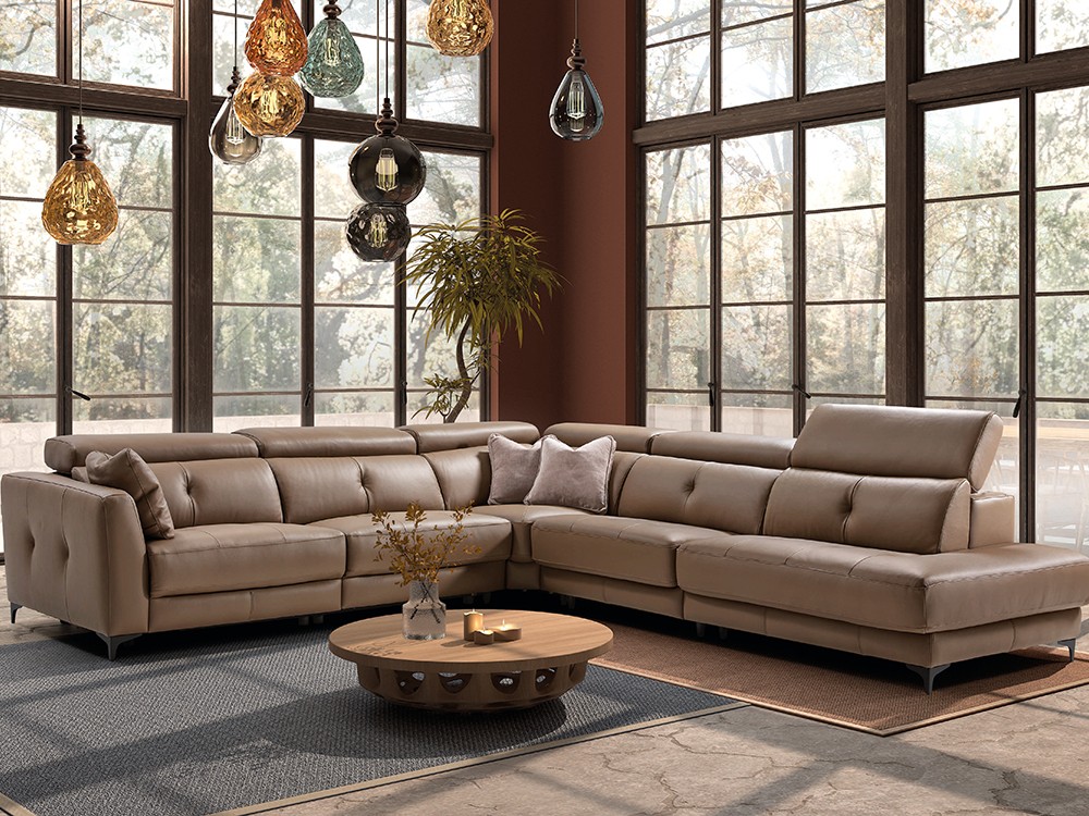 Sofá rincón relax y deslizante Dino de Pedro Ortiz - 1