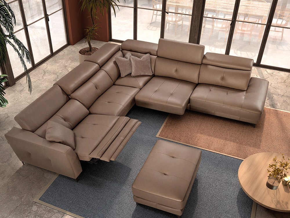 Sofá rincón relax y deslizante Dino de Pedro Ortiz - 2