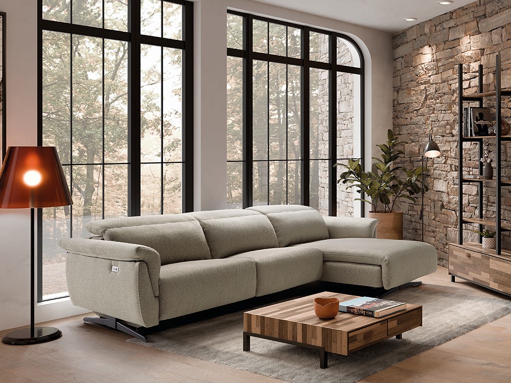 Sofá chaiselongue asientos relax Ingrid de Pedro Ortiz - 1