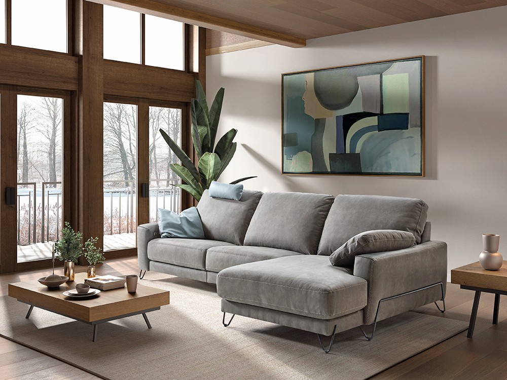 Sofá chaiselongue asientos relax Olga de Pedro Ortiz - 1