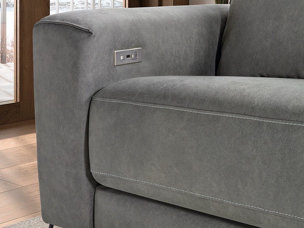 Sofá chaiselongue asientos relax Olga de Pedro Ortiz - 5