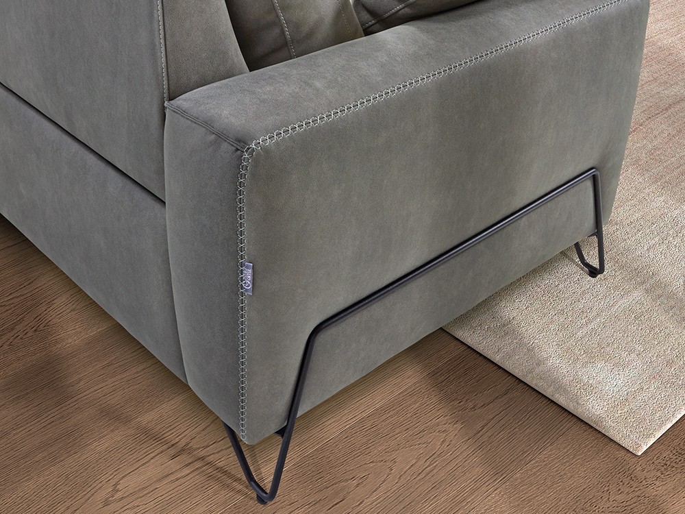 Sofá asientos fijos o relax Olga de Pedro Ortiz - 3