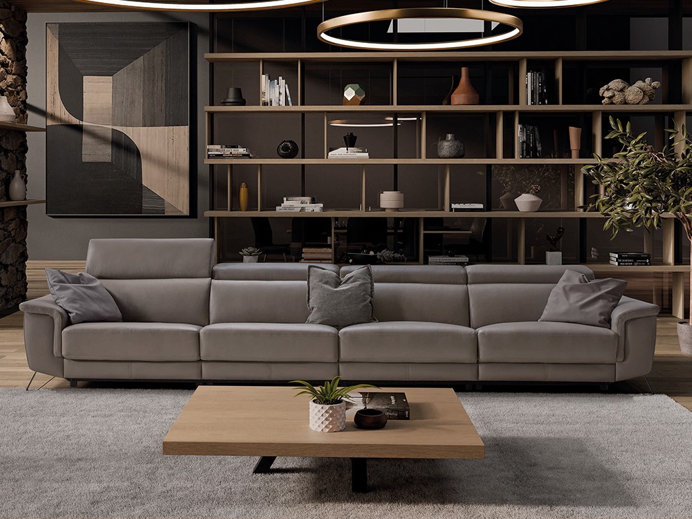 Sofá asientos fijos o relax Teruel de Pedro Ortiz - 3