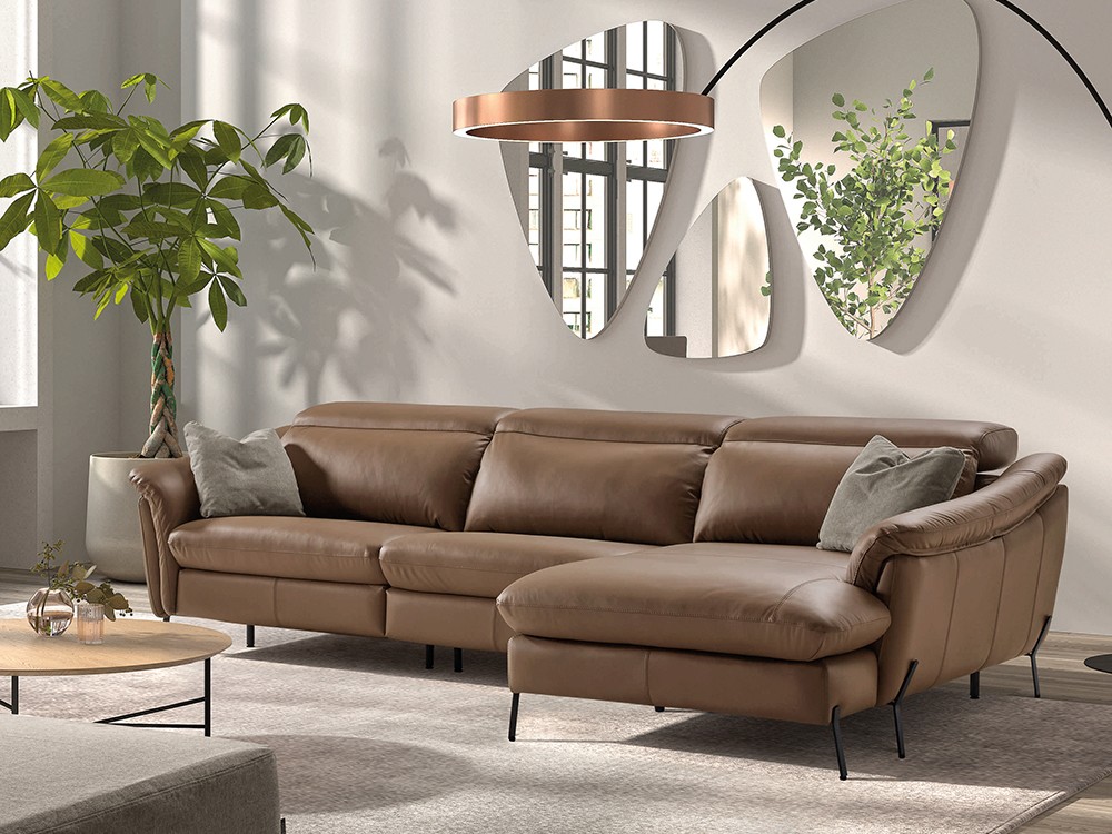 Sofá chaiselongue asientos relax Tessa de Pedro Ortiz - 1