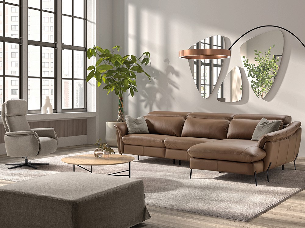 Sofá chaiselongue asientos relax Tessa de Pedro Ortiz - 5