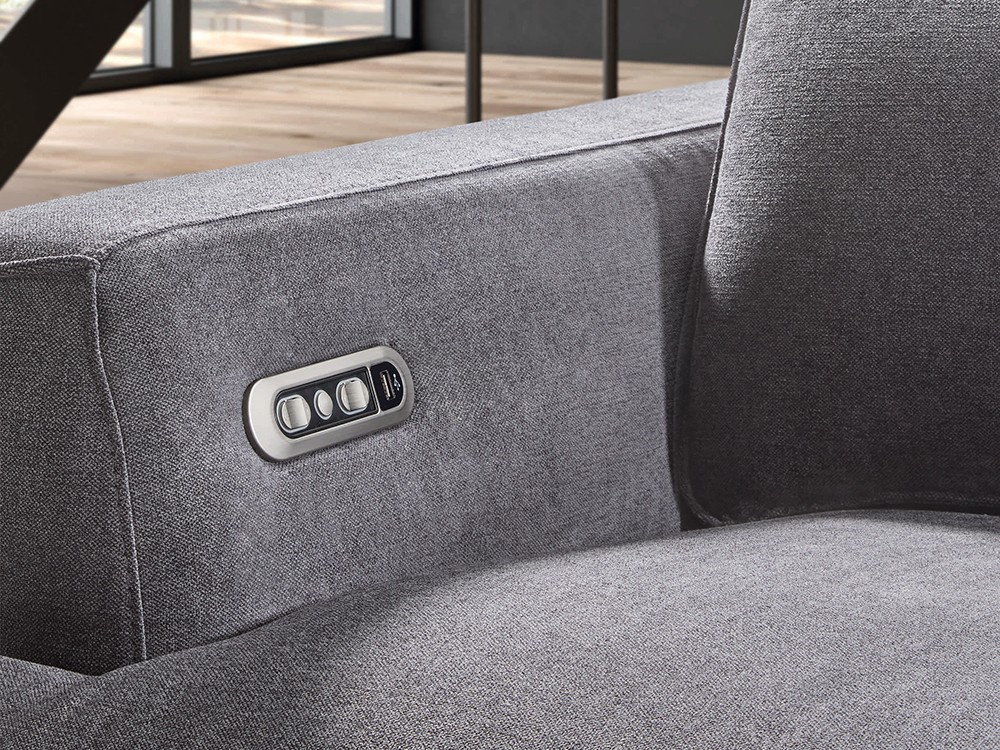 Sofá con asientos fijos o relax Trevi de Pedro Ortiz - 2