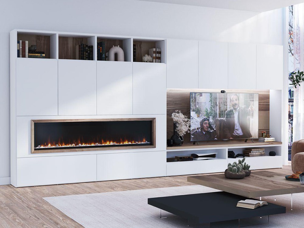 copy of Mueble para tv con chimenea Soft 621 Piñero y Cabrero