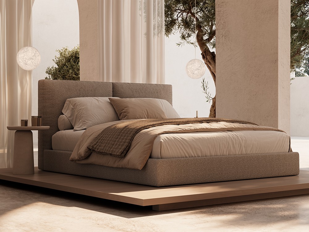 Cama tapizada Tokio de Unika - 3