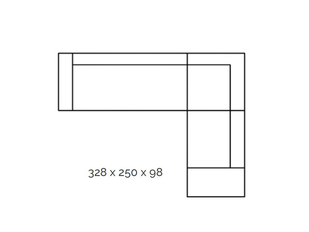 Sofá modular Calma Unika