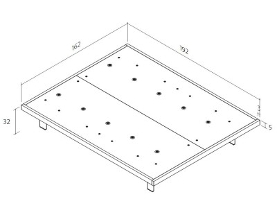 Dormitorio Comm Essential tapizado led 06 de Lagrama - 5