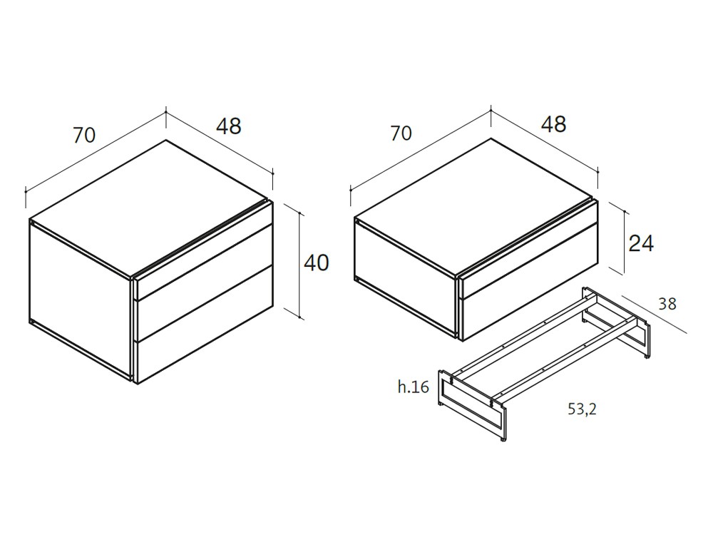 Dormitorio Comm Essential tapizado led 06 de Lagrama - 6