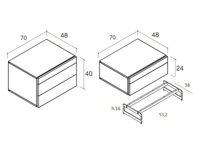 Dormitorio Comm Essential tapizado led 06 de Lagrama - 6