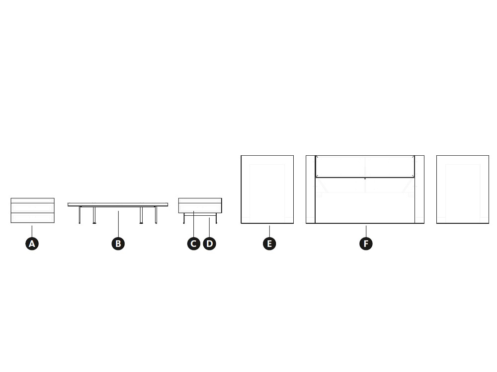 Dormitorio Comm Essential tapizado led 06 de Lagrama - 7