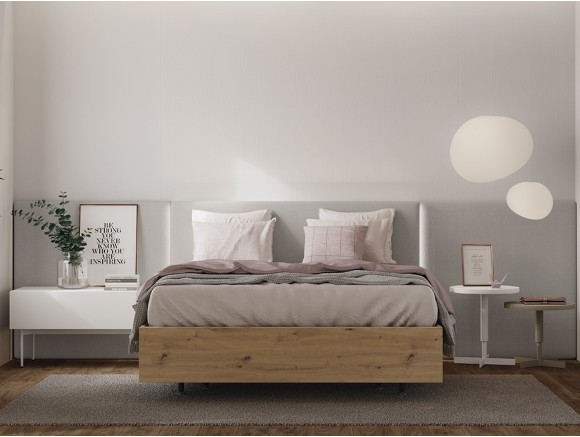 Dormitorio Line Essential tapizado led 07 de Lagrama - 1