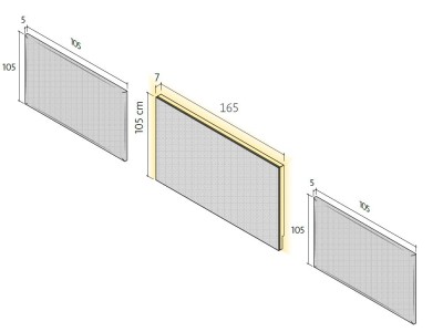 Dormitorio Line Essential tapizado led 07 de Lagrama - 5