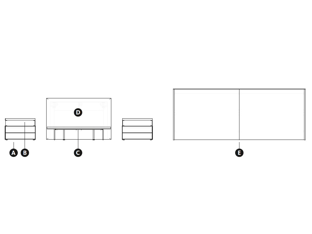Dormitorio Essential Limit tapizado 12 de Lagrama - 6
