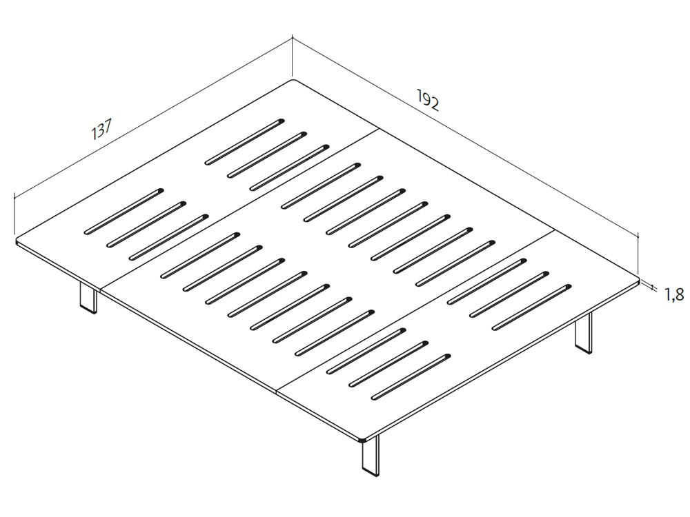 Cama Cushion tapizada 15 de Lagrama - 4