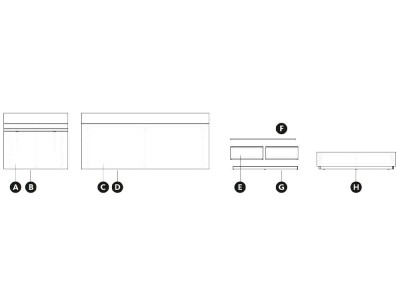Dormitorio Paralex Essential led 17 de Lagrama - 8