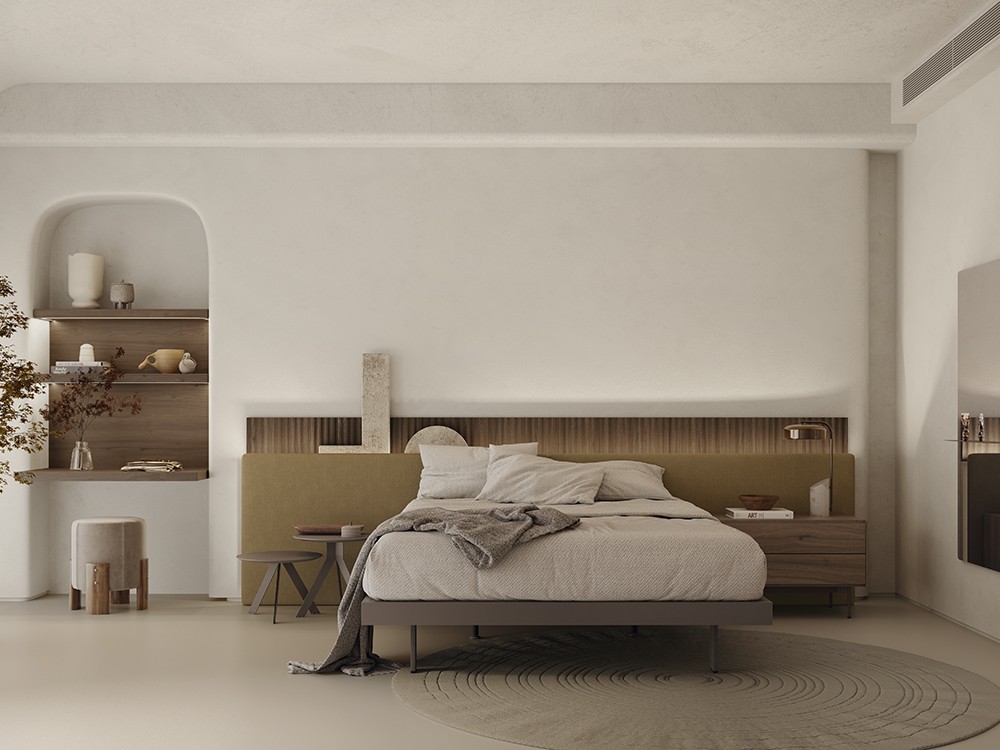 Dormitorio Paralex Ona tapizado 18 de Lagrama - 1