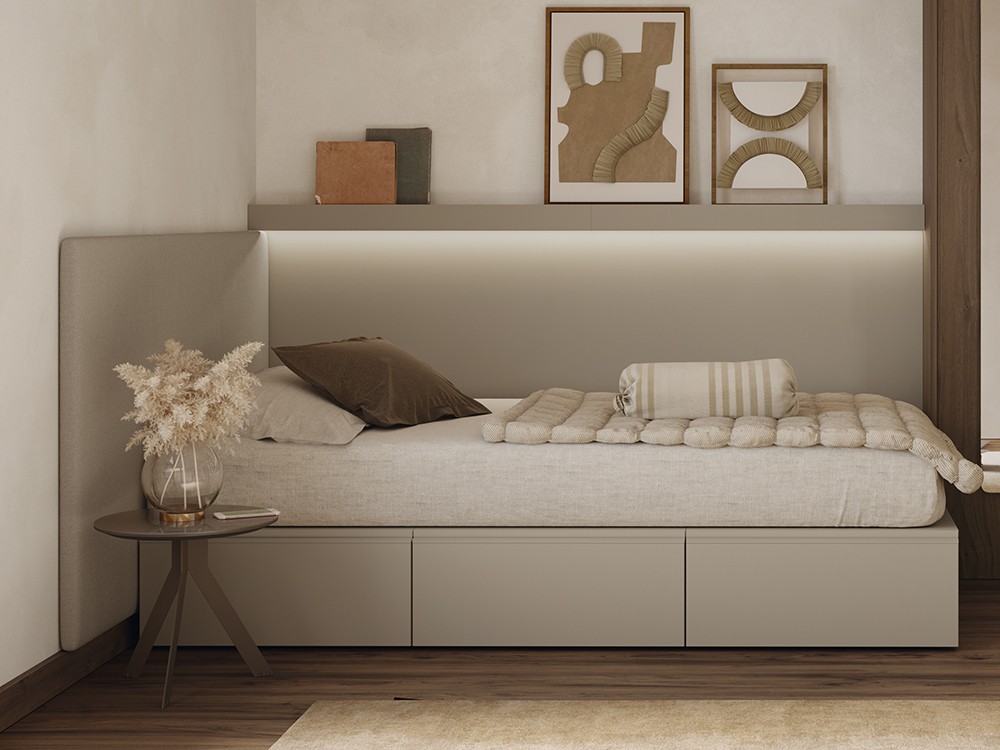 Dormitorio Essential tapizado 20 de Lagrama - 1